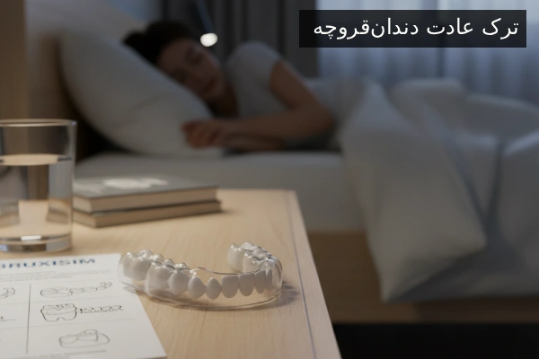 ترک عادت دندانقروچه