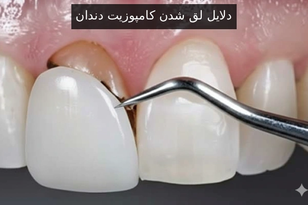 دلایل لق شدن کامپوزیت دندان